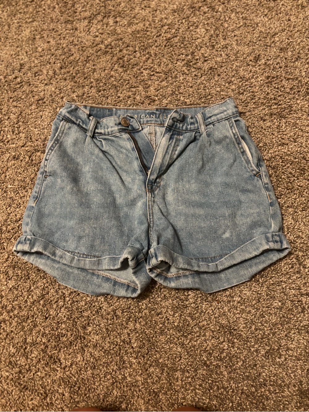 Vintage american eagle Light Wash Denim Shorts - Women